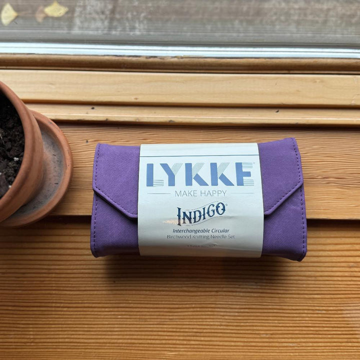 Lykke Indigo Interchangeable Needle Set - Violet Case