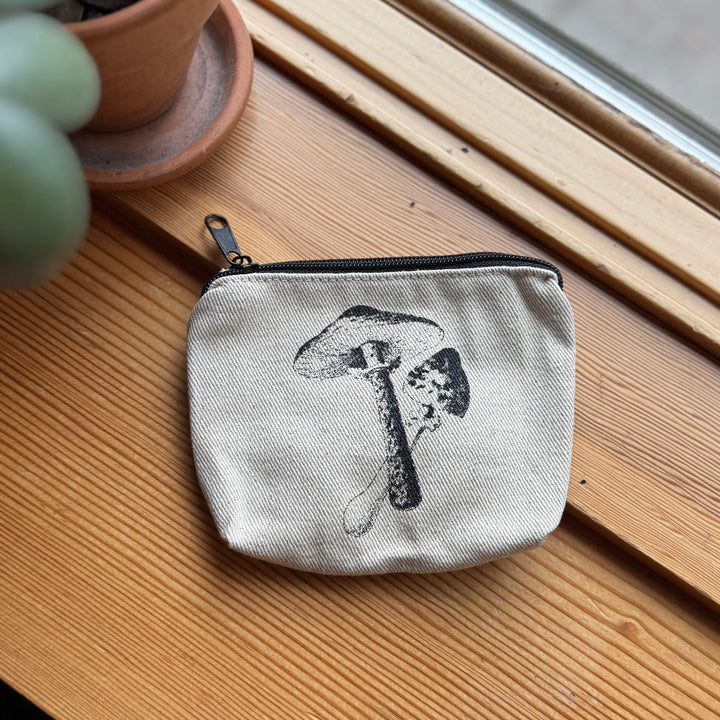 Printed Tiny Zip Pouch