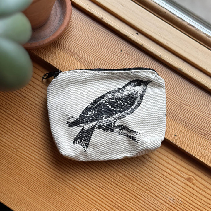 Printed Tiny Zip Pouch