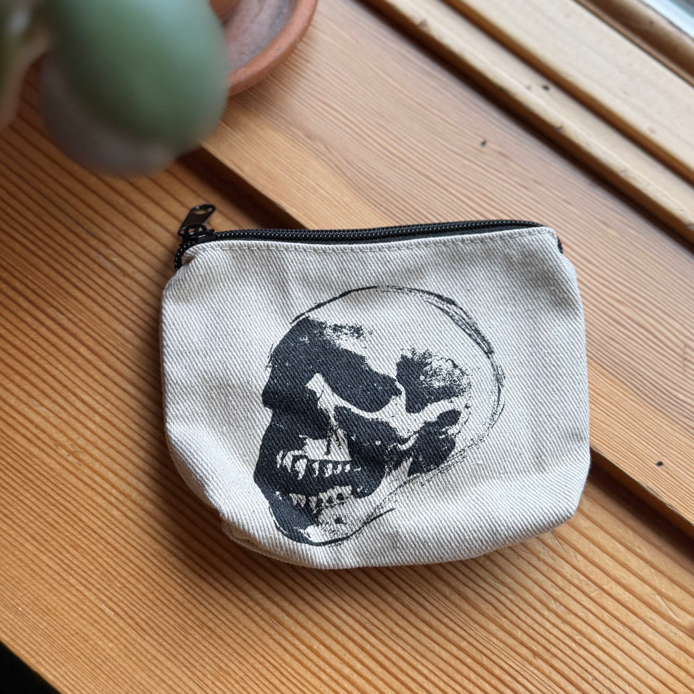 Printed Tiny Zip Pouch
