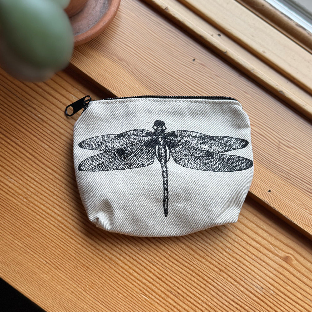 Printed Tiny Zip Pouch