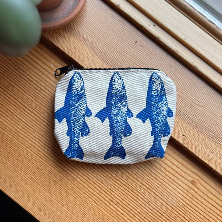 Printed Tiny Zip Pouch