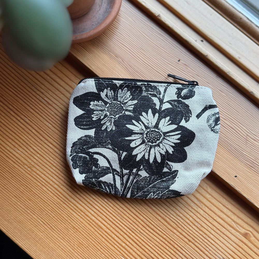 Printed Tiny Zip Pouch