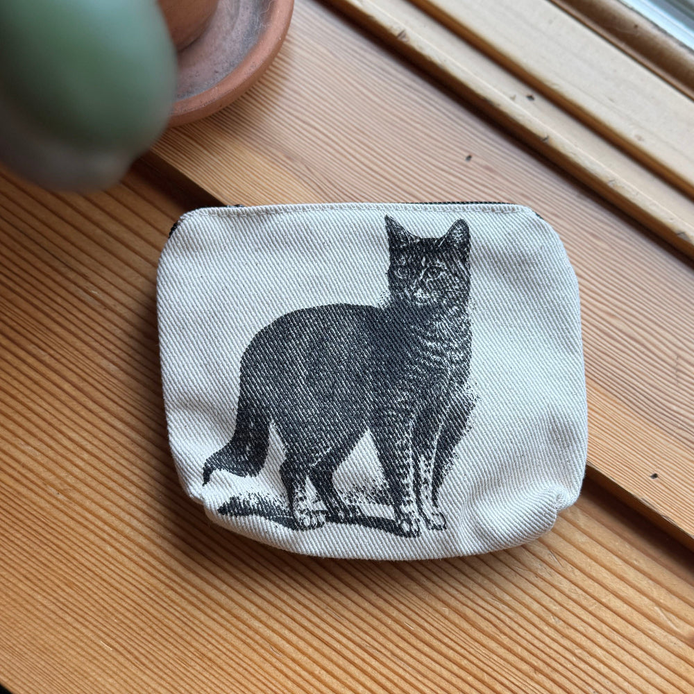 Printed Tiny Zip Pouch