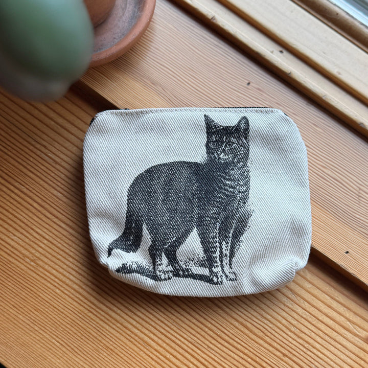 Printed Tiny Zip Pouch