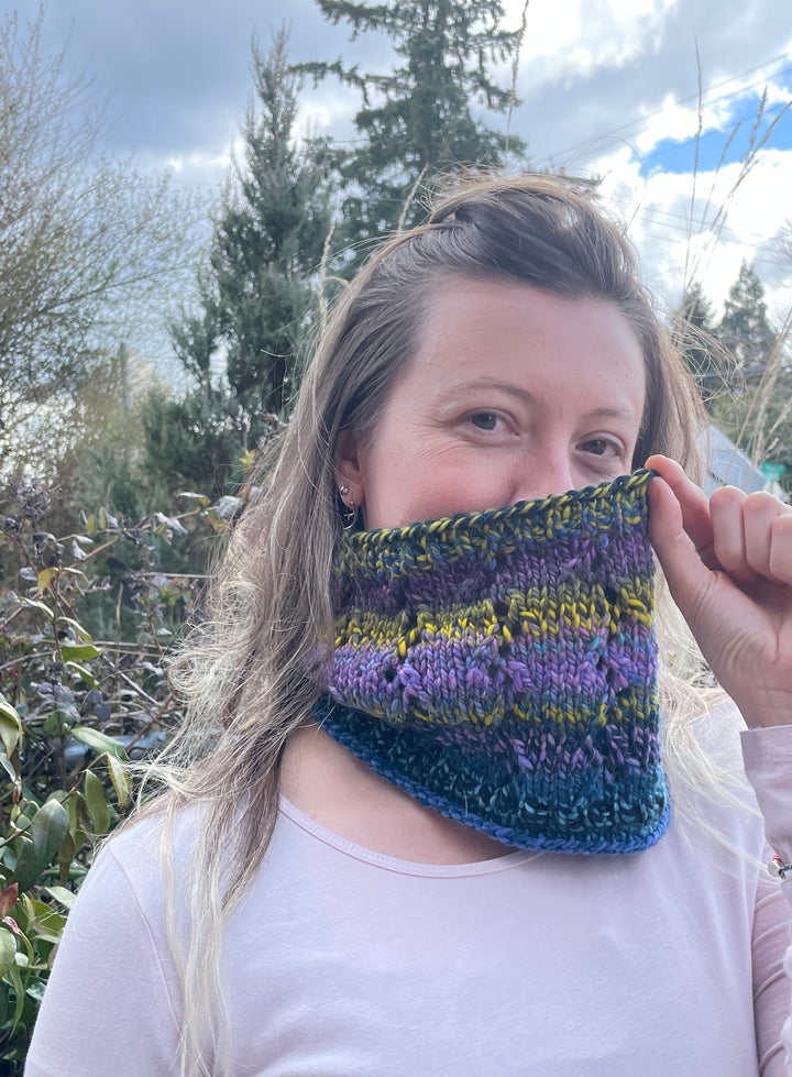 Plump Zig Zag Cowl Pattern