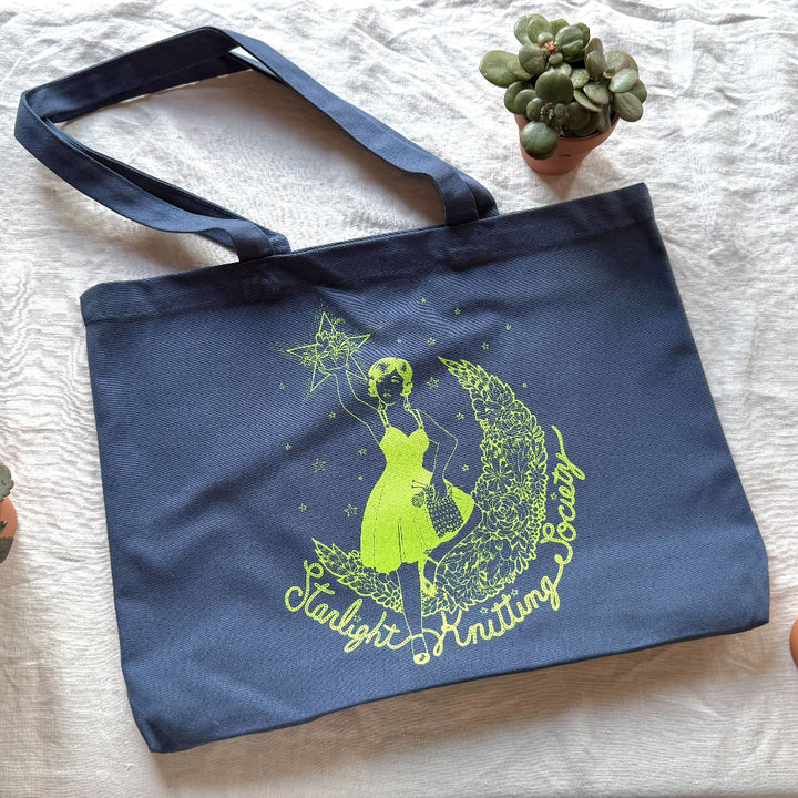 Starla in Succulent Moon Tote