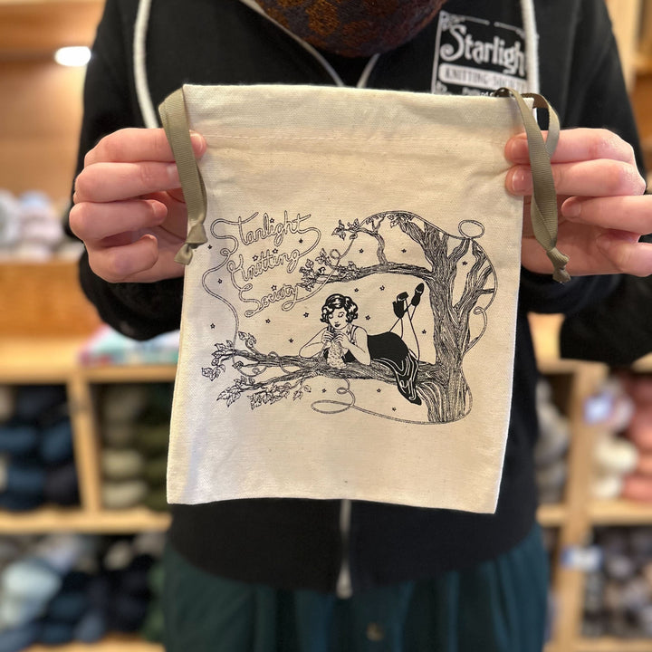 Starla In a Tree Drawstring Project Bag