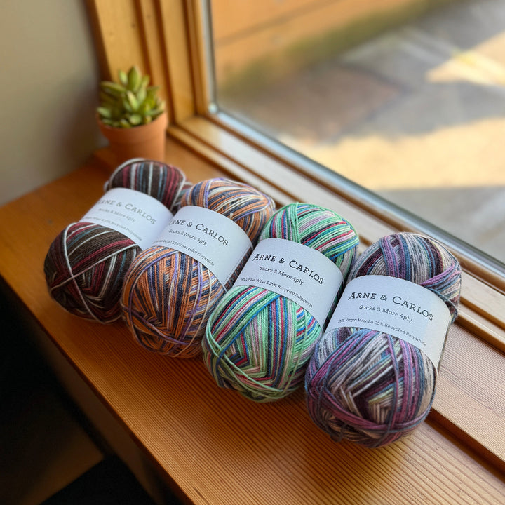 Arne & Carlos Sock and More 4-ply
