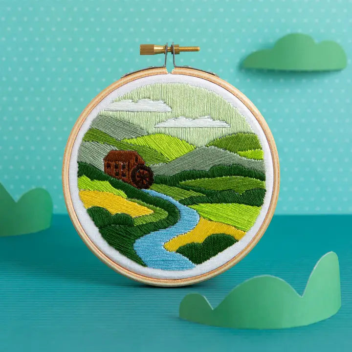 Lanscape Mini Embroidery Kit