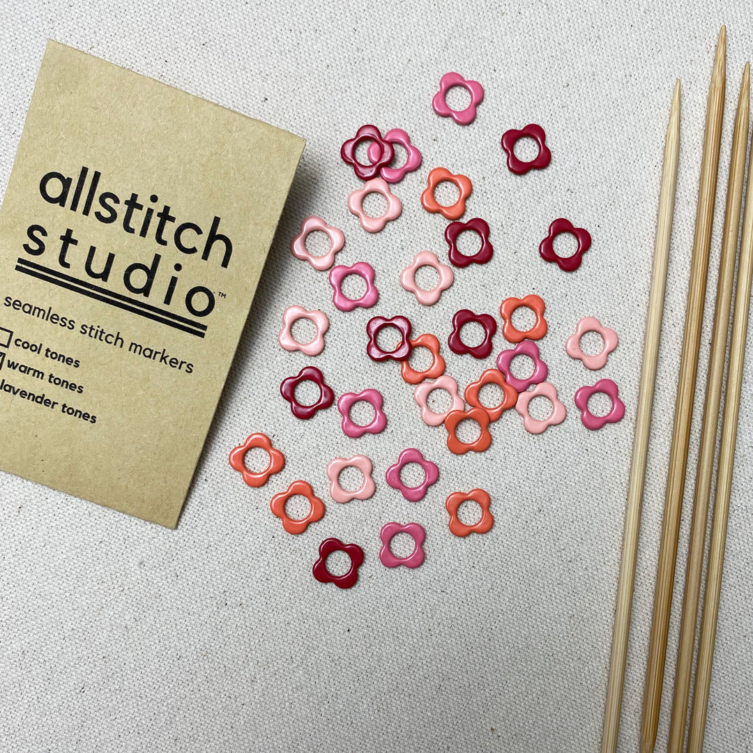 Small Flower Stitch Markers