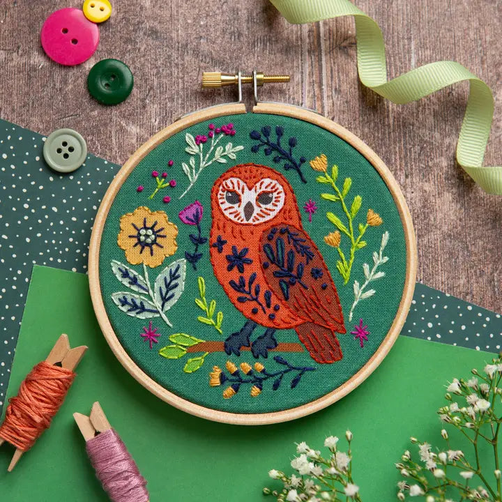 Forest Animals Mini Embroidery Kit