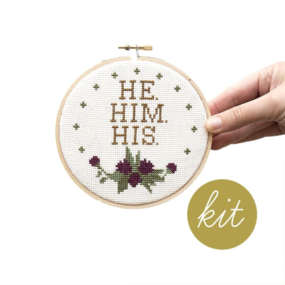 Cross Stitch Kit - Junebug and Darlin