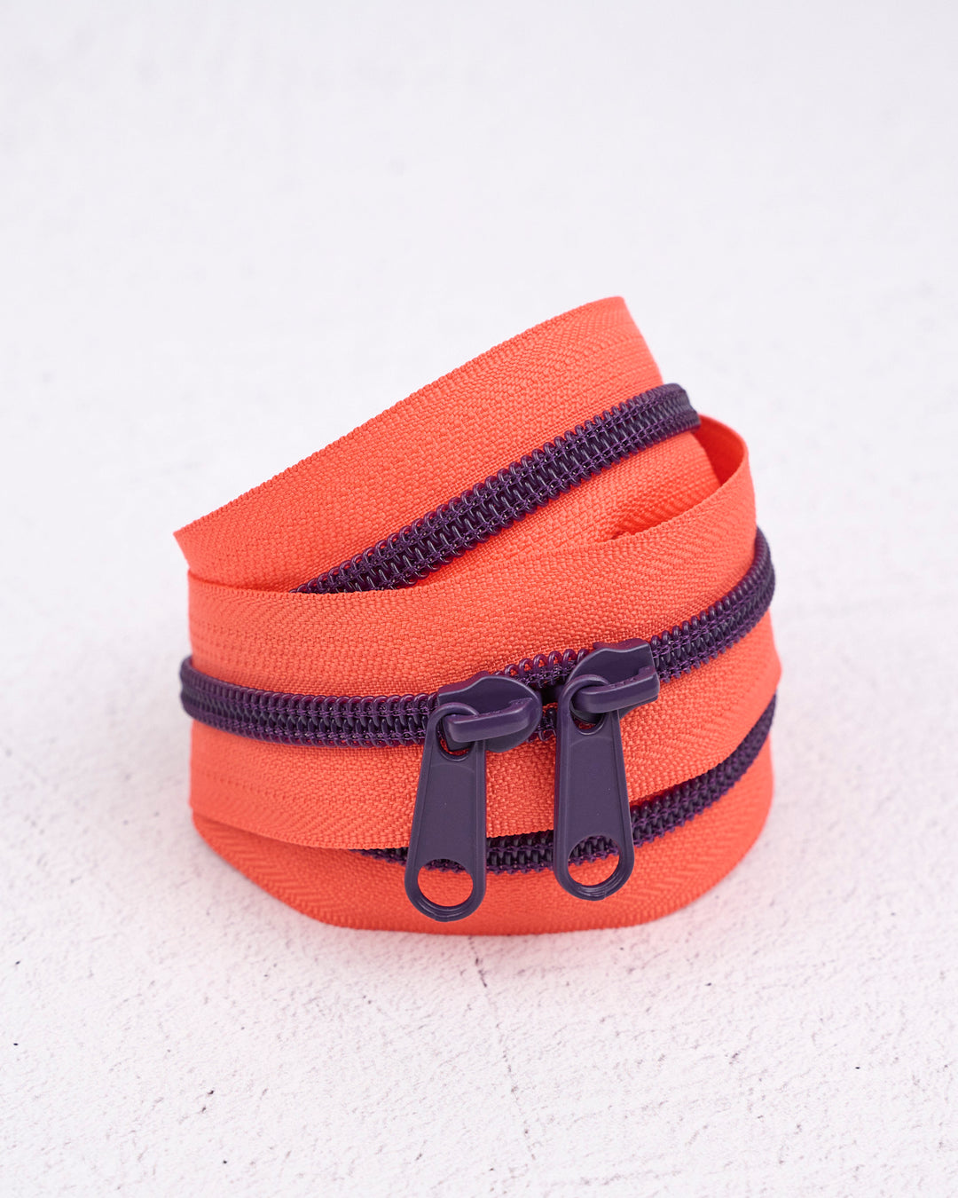 Contrast Zipper