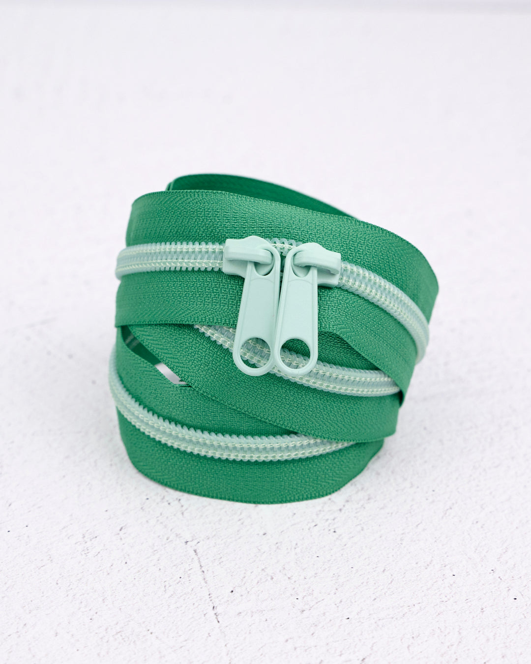 Contrast Zipper