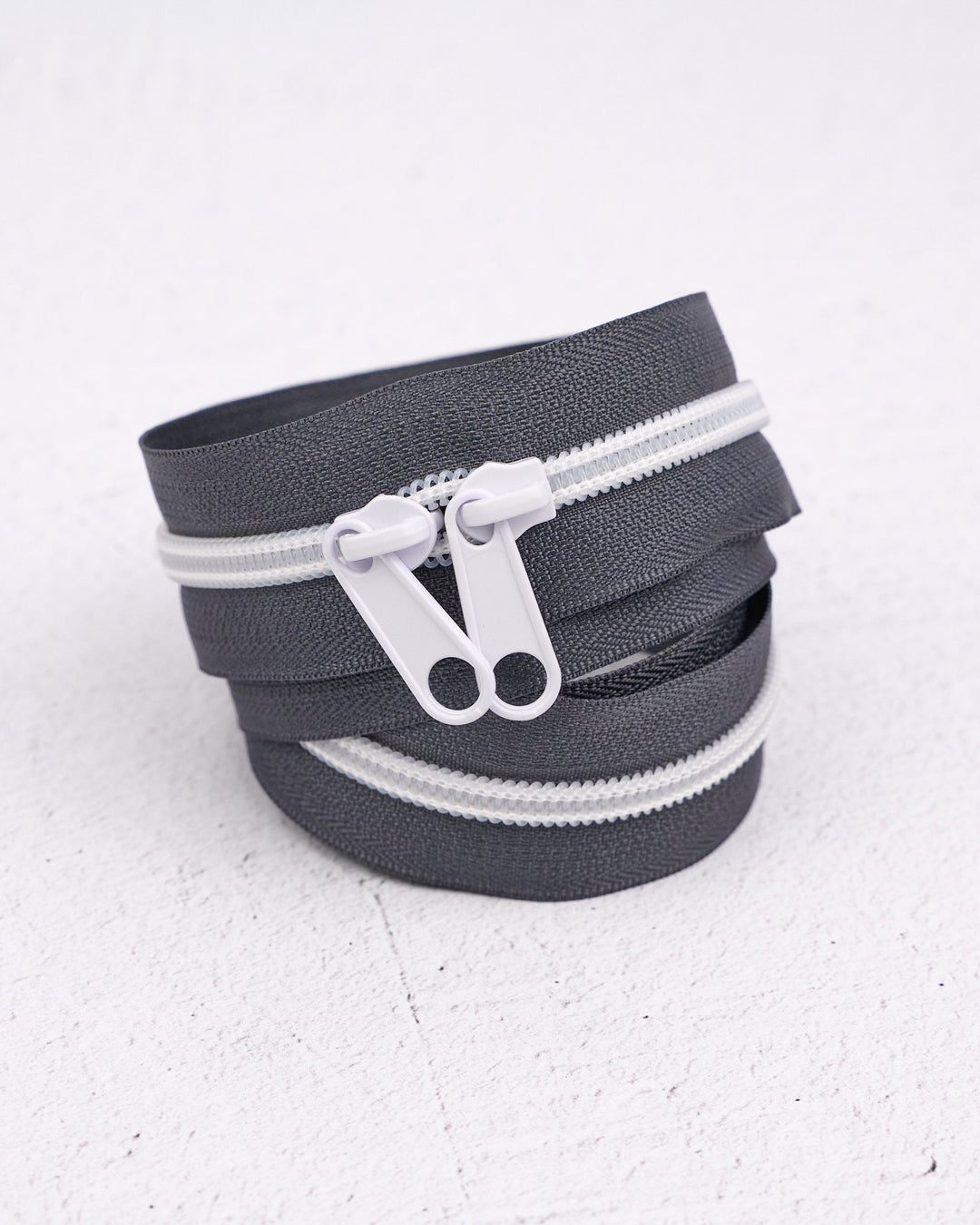 Contrast Zipper