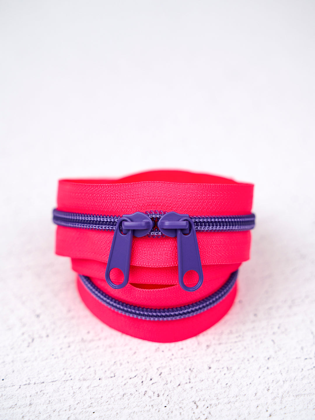 Contrast Zipper