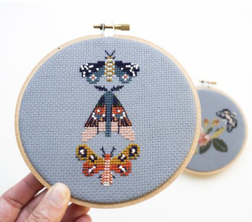 Cross Stitch Kit - Junebug and Darlin