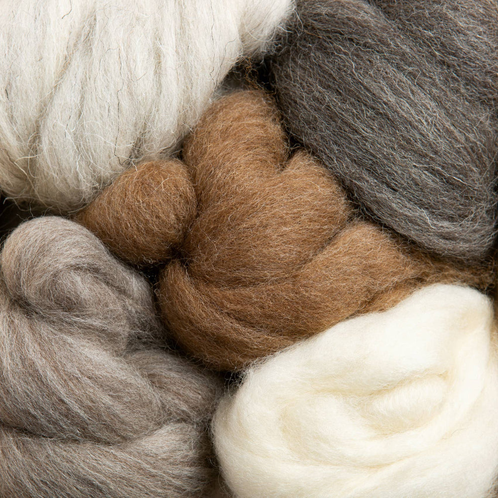 British Breeds Wool Bundles | Wool for Needle Felting
