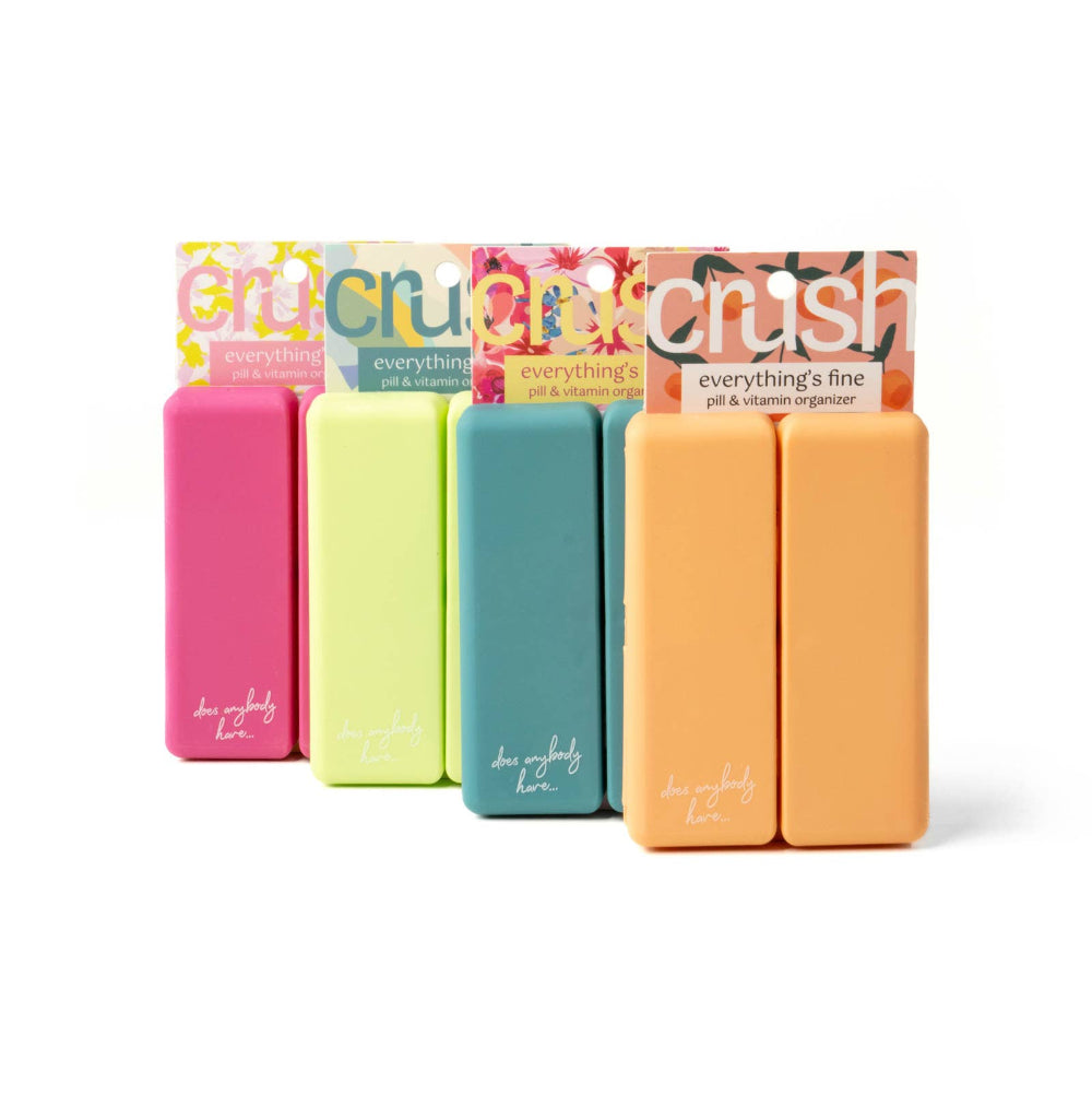 Everything's Fine Stitch Marker Case (Pill & Vitamin Case)