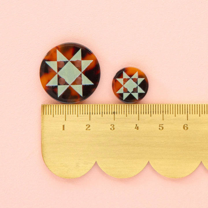 Acetate Buttons