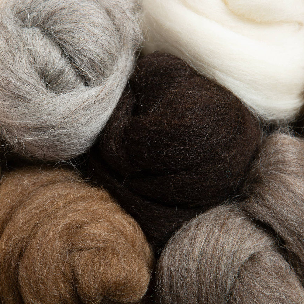British Breeds Wool Bundles | Wool for Needle Felting