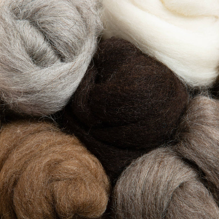 British Breeds Wool Bundles | Wool for Needle Felting
