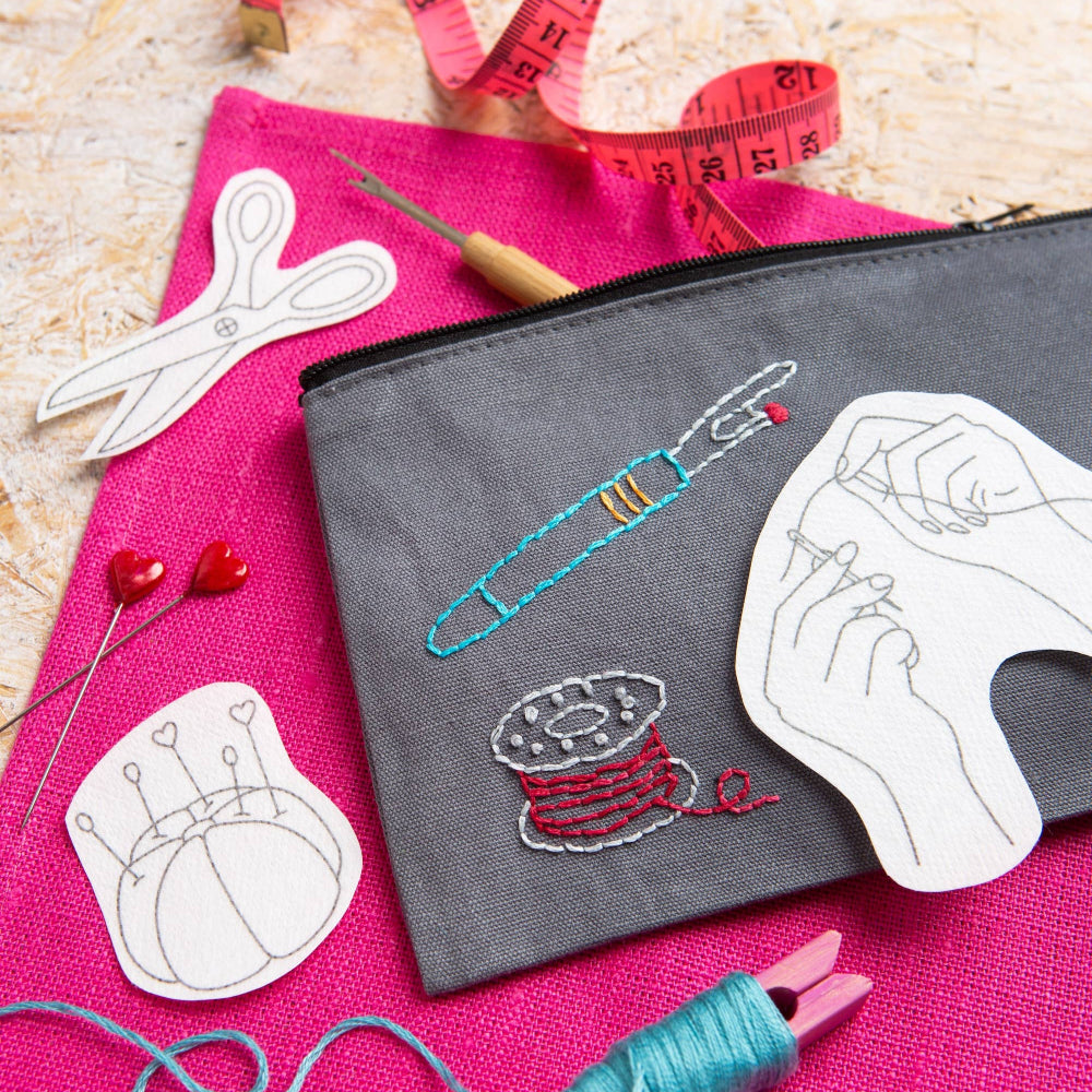 Sewing Circle Stick & Stitch Embroidery Pack