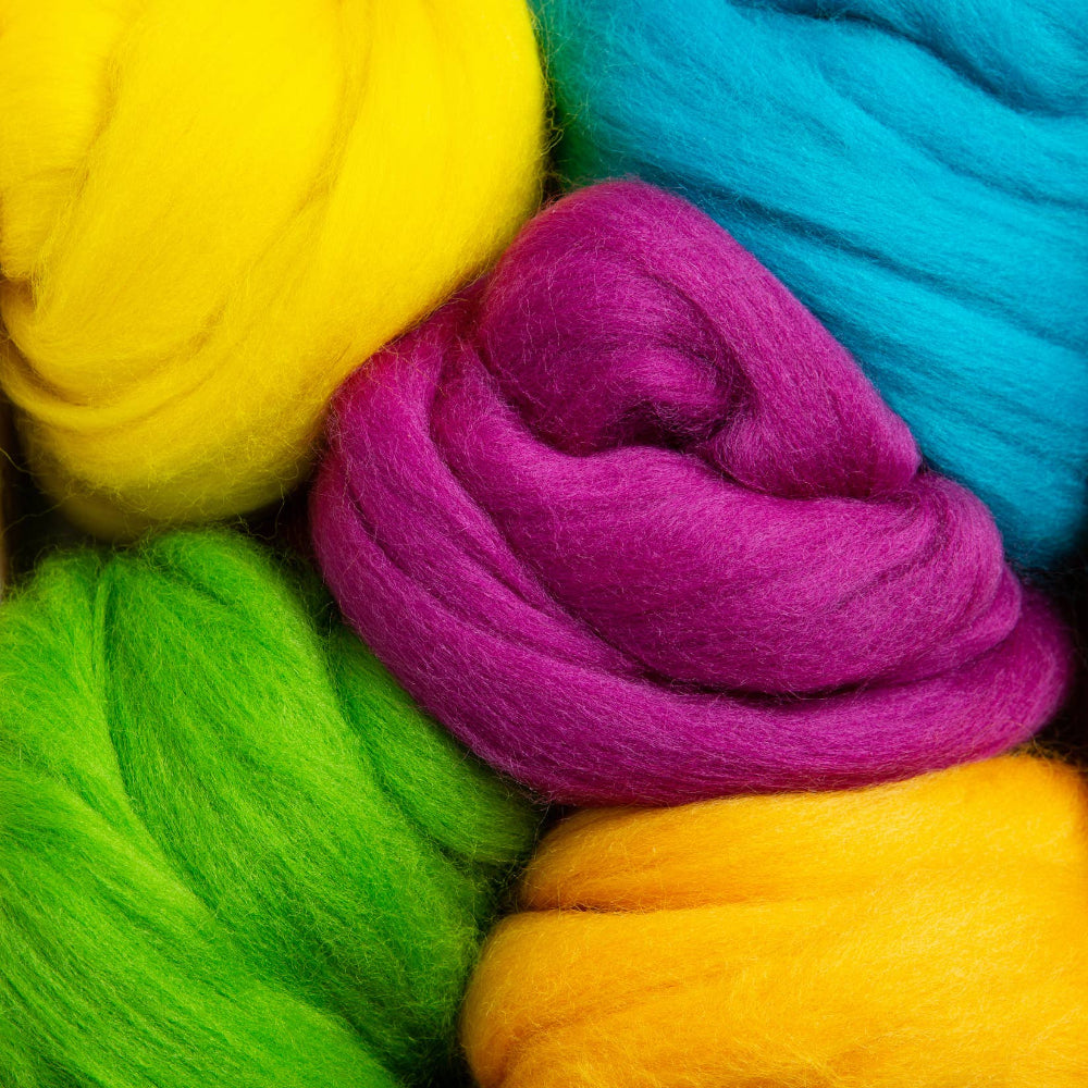 Wool Bundle | Wool Tops for Needle Felting