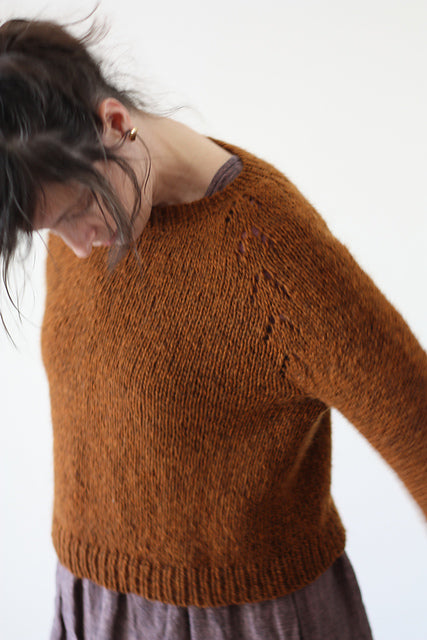 10/26- Beginning Sweaters - Felix Pullover - Sundays, October 26th-November 23rd, 10:00am-12:00pm