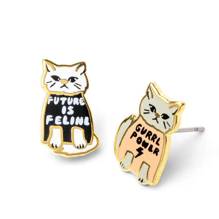18K Gold Earrings
