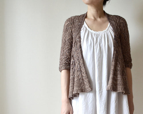 4/12- Hitofude Cardigan, Saturdays April 12th - May 3rd, 10:00am-12:00pm