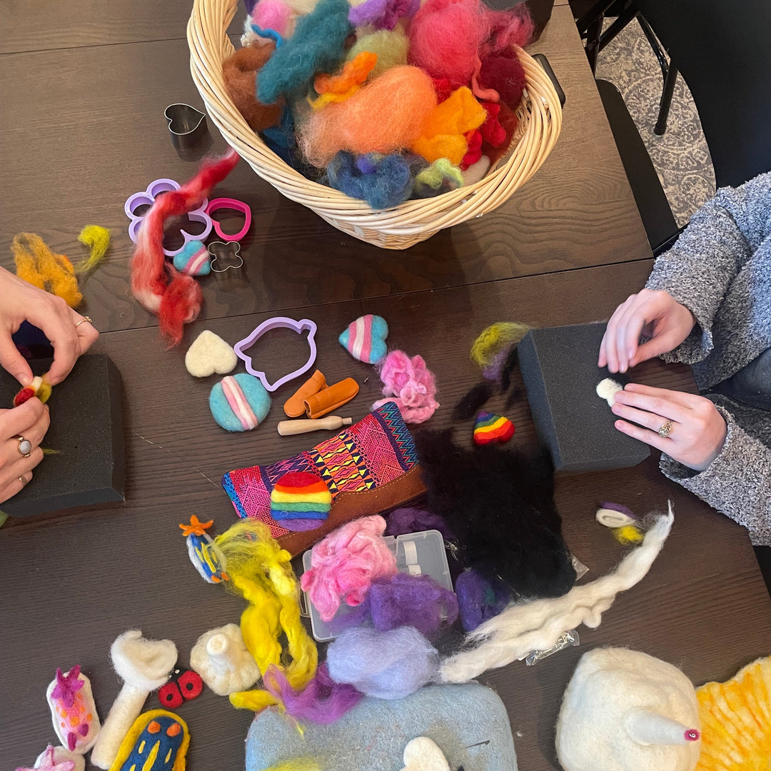 07/16 - Needle Felted Pride Pins! (Sliding Scale/Drop In) - Thursday, July 16th, 4:00pm-6:00pm