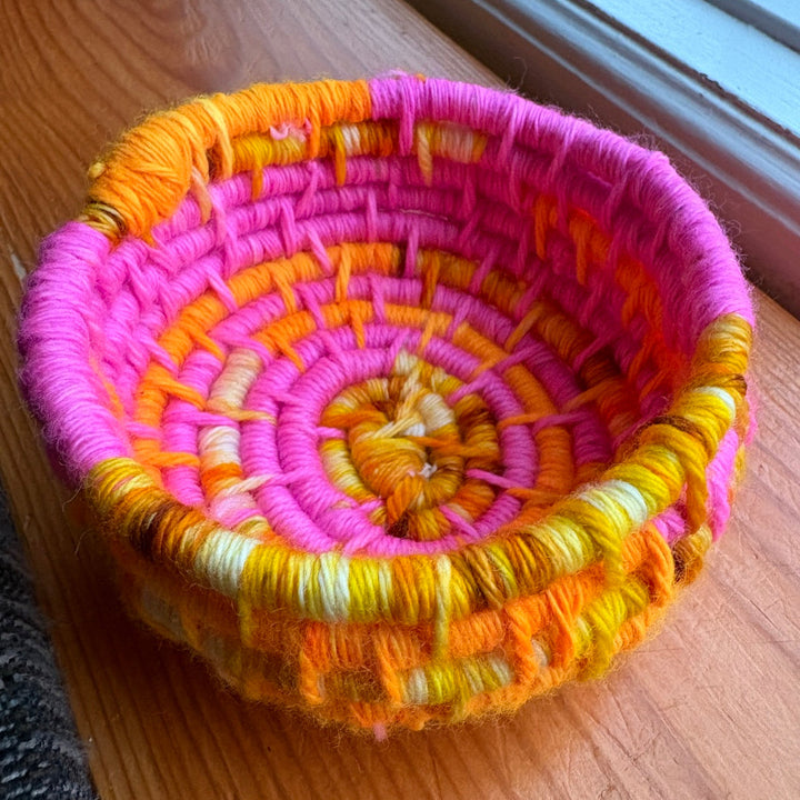 07/11- Yarn Wrapped Rope Baskets - Saturday, July 11th, 10:00am-12:00pm