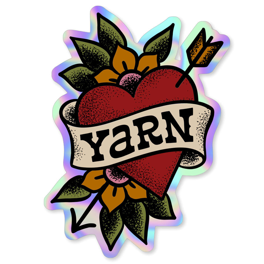 Yarn Tat Stickers